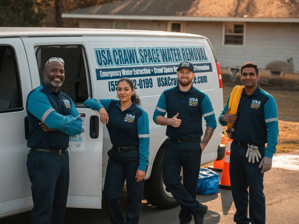 Crawl Space Water Removal company in Brisbane, CA